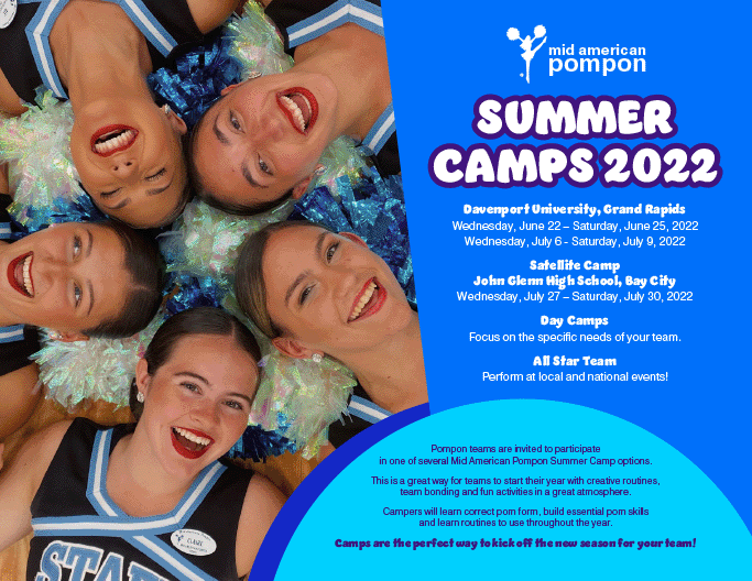Mid American PomPon Summer Camp 2022