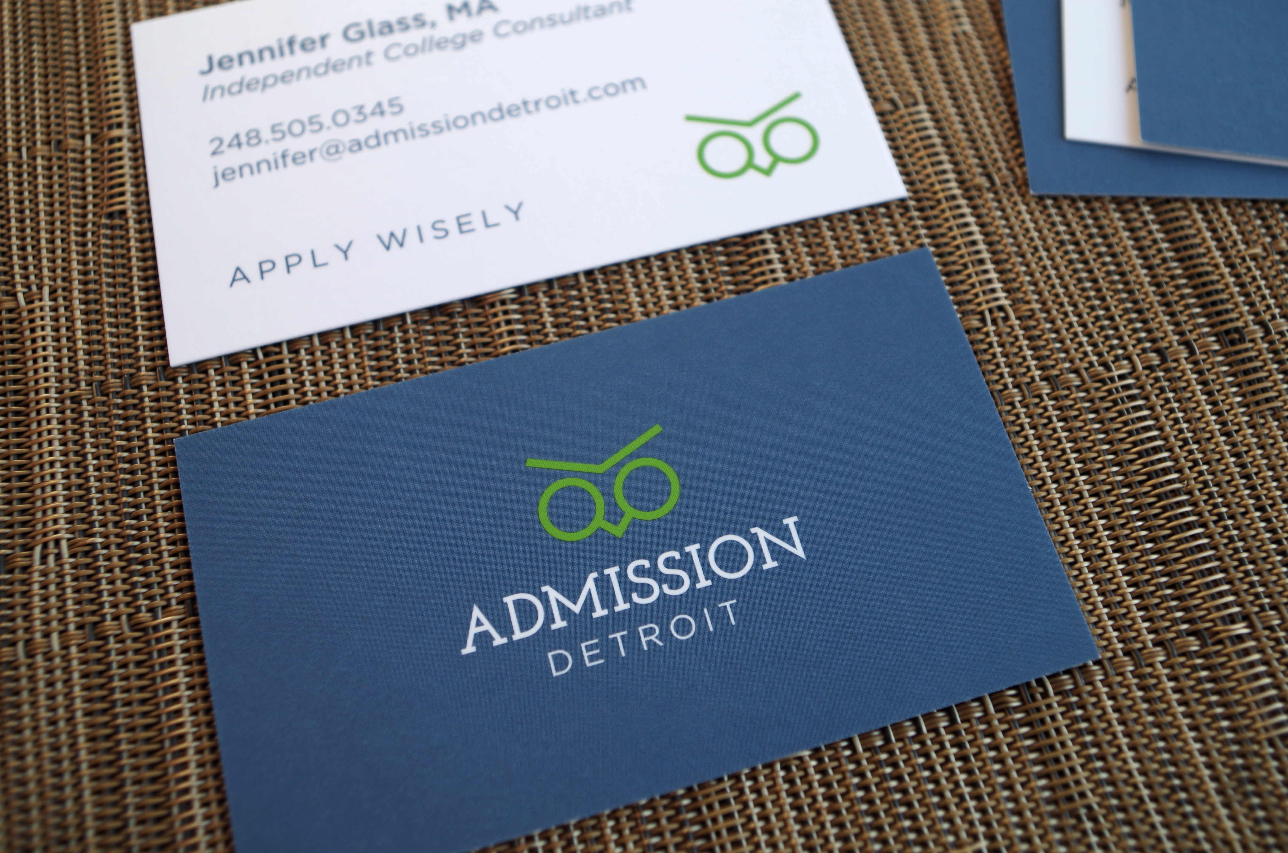 Admission Detroit Business Card