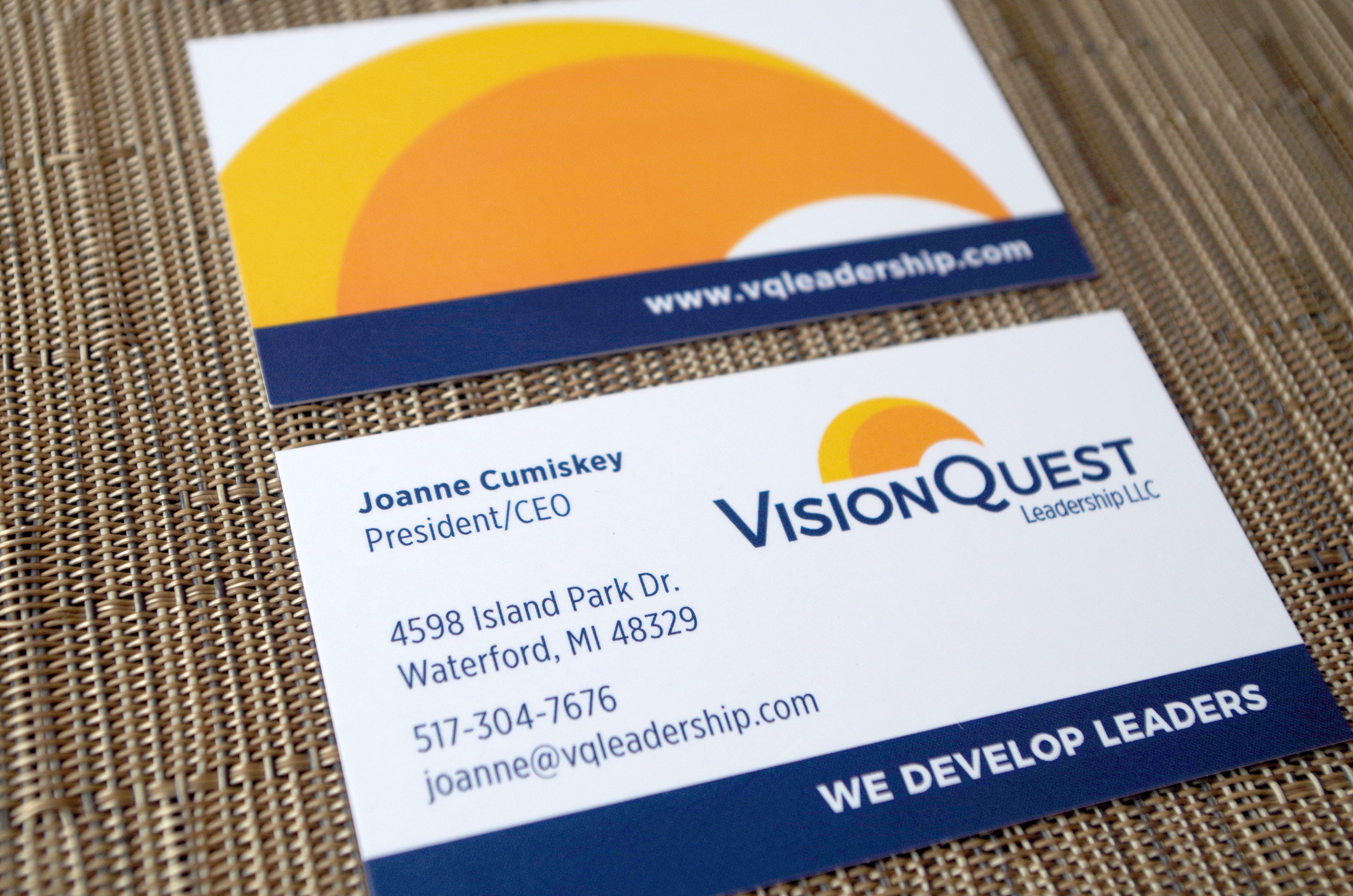 Business card design and printing