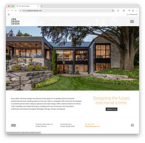 Arik Green Design Website